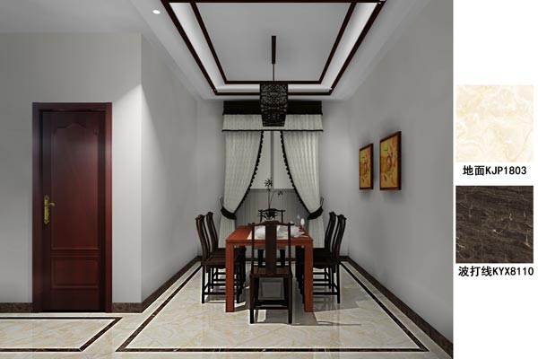 91看片的免费的网站陶瓷磚應用效果：徐州開元翡翠灣G戶型91APP免费看片效果鑒賞