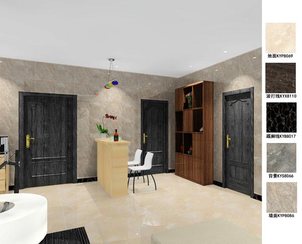 91看片的免费的网站陶瓷磚應用效果：徐州開元翡翠灣F戶型91APP免费看片效果鑒賞