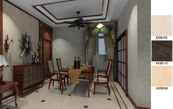 91看片的免费的网站陶瓷磚應用效果：大瀝碧桂園·華府01戶型91APP免费看片效果鑒賞