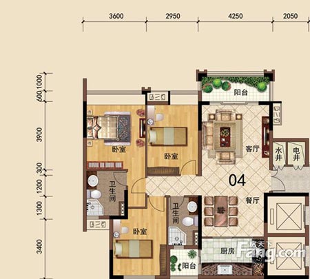 91看片的免费的网站陶家裝：佛山大瀝碧桂園華府115㎡美式91APP免费看片效果鑒賞
