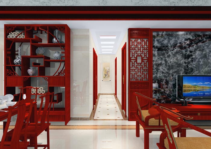 91看片的免费的网站陶家裝：佛山合景新鴻基·瀧景113㎡新中式91APP免费看片效果鑒賞