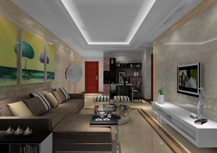 91看片的免费的网站陶家裝：佛山丹灶桂丹頤景園74㎡簡約現代91APP免费看片效果鑒賞