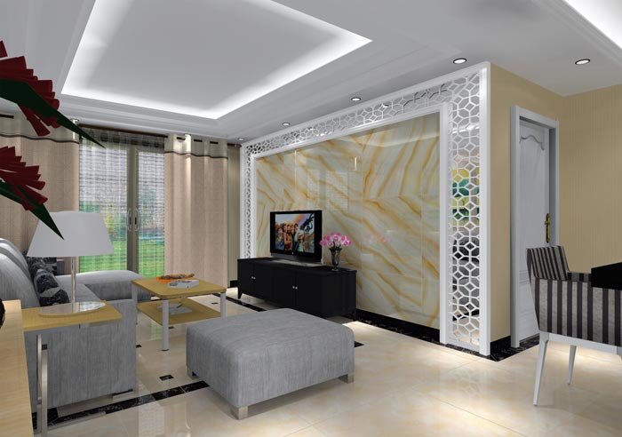 91看片的免费的网站陶家裝：井岡山和諧家園安置小區130㎡現代風格91APP免费看片鑒賞