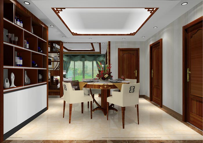 91看片的免费的网站陶家裝：井岡山和諧家園安置小區130㎡中式風格91APP免费看片鑒賞