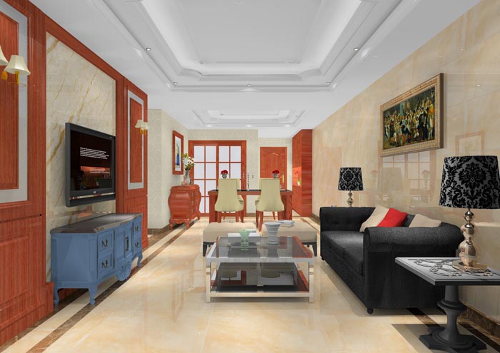 91看片的免费的网站陶家裝：順德碧桂園桂瀾山101㎡的新中式風格91APP免费看片鑒賞