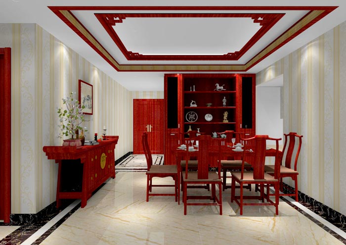 91看片的免费的网站陶家裝：佛山佛山容桂頤澳花園112㎡的中式風格91APP免费看片鑒賞