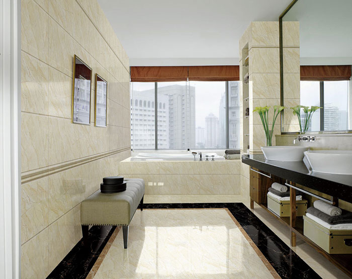 現代裝飾中，瓷磚已然不止是裝飾材料了，選好瓷磚不僅可以免除91APP免费看片後顧之憂，更能使家居空間設計感油然而生。衛生間作為家居空間尤為重要的地方，如何選擇瓷磚是評判衛生間好壞的主要表現。