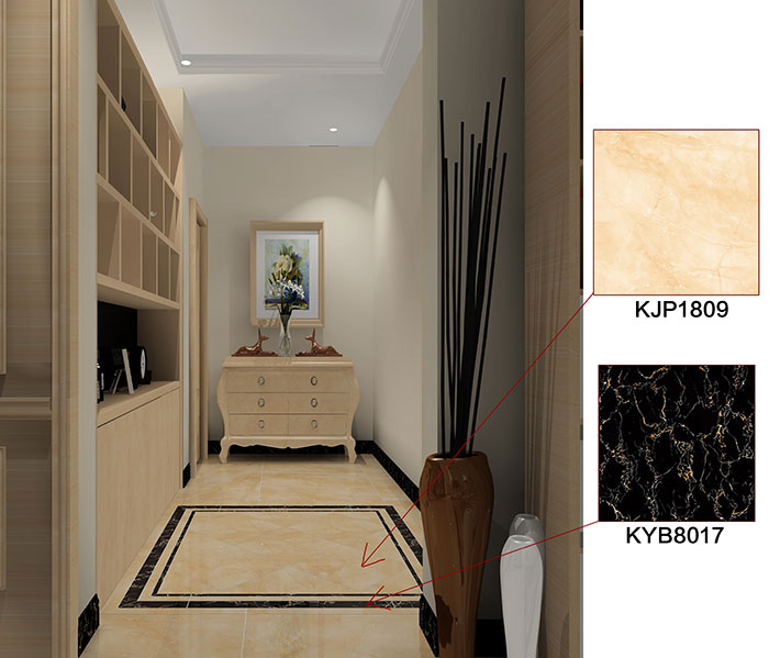 佛山萬科·湖岸91APP免费看片案例玄關效果圖