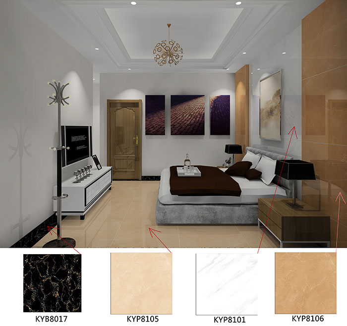 依雲天匯91APP免费看片案例臥室效果圖