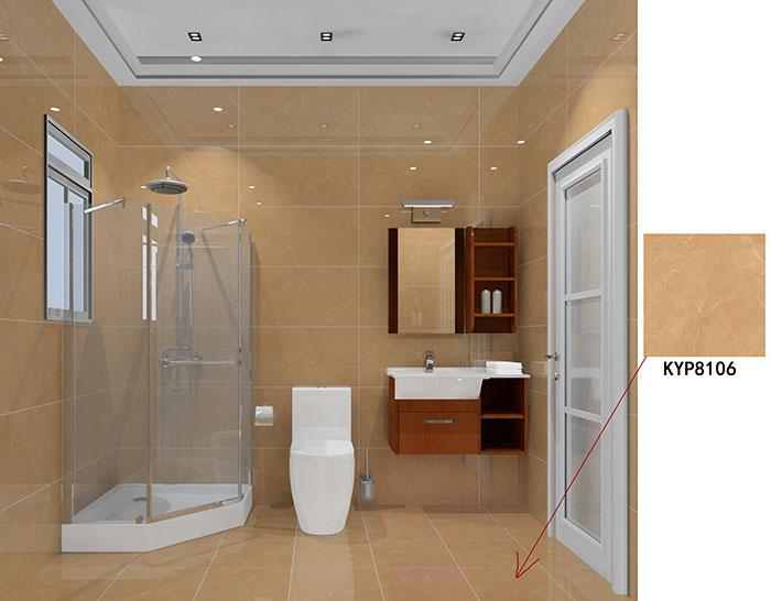 大瀝碧桂園·華府91APP免费看片案例浴室效果圖