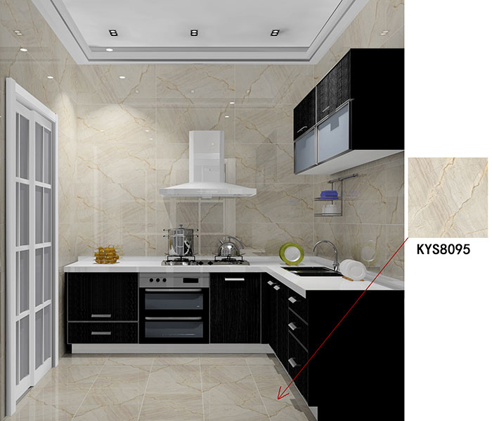 大瀝碧桂園·華府91APP免费看片案例廚房效果圖