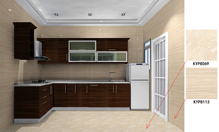 大瀝碧桂園·華府91APP免费看片案例廚房效果圖