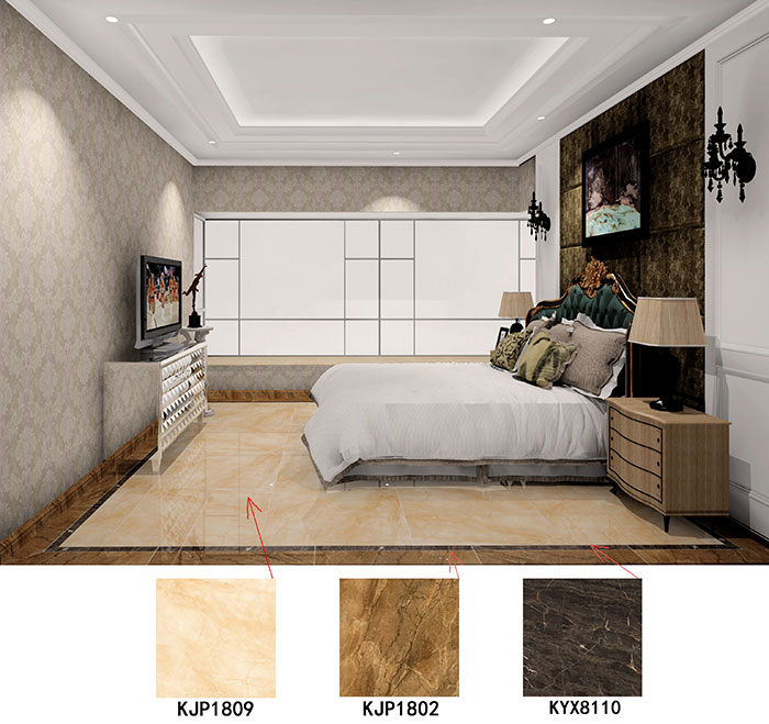 大瀝碧桂園·華府91APP免费看片案例臥室效果圖