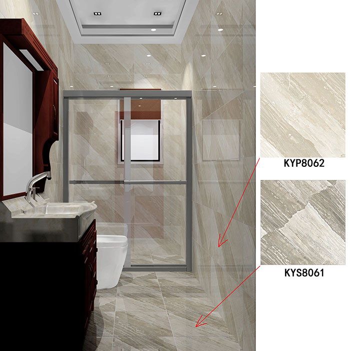 大瀝碧桂園·華府91APP免费看片案例浴室效果圖