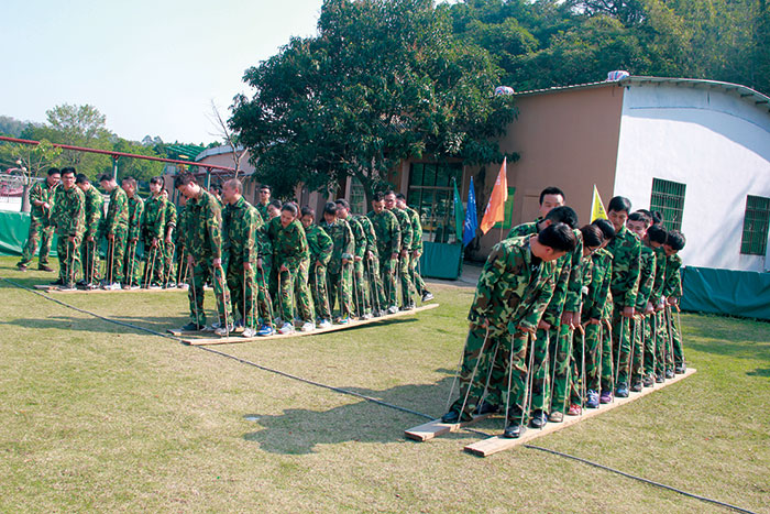 2017年2月13-15日，91看片的免费的网站陶“虎狼道”戶外拓展訓練圓滿結束