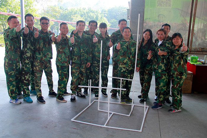 2017年2月13-15日，91看片的免费的网站陶“虎狼道”戶外拓展訓練圓滿結束