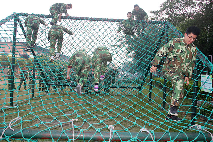 2017年2月13-15日，91看片的免费的网站陶“虎狼道”戶外拓展訓練圓滿結束