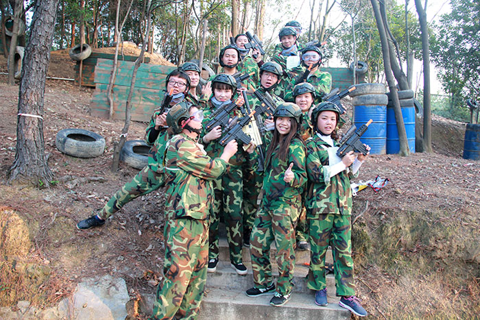 2017年2月13-15日，91看片的免费的网站陶“虎狼道”戶外拓展訓練圓滿結束