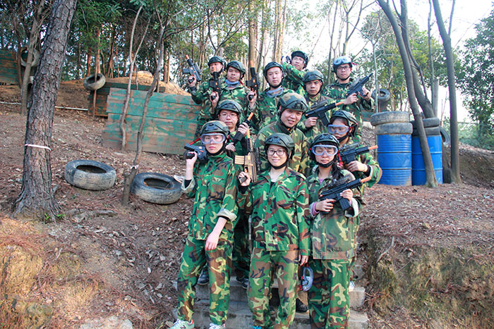 2017年2月13-15日，91看片的免费的网站陶“虎狼道”戶外拓展訓練圓滿結束