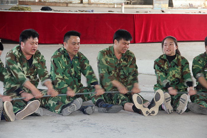 2017年2月13-15日，91看片的免费的网站陶“虎狼道”戶外拓展訓練圓滿結束